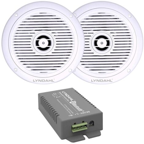 Lyndahl LYNCS180IPS2 Set de haut-parleurs 2 voies à encastrer 120 W 4 Ω blanc 1 set