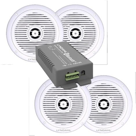 Lyndahl LYNCS180IPS4 Set de haut-parleurs 2 voies à encastrer 120 W 4 Ω blanc 1 set D338642