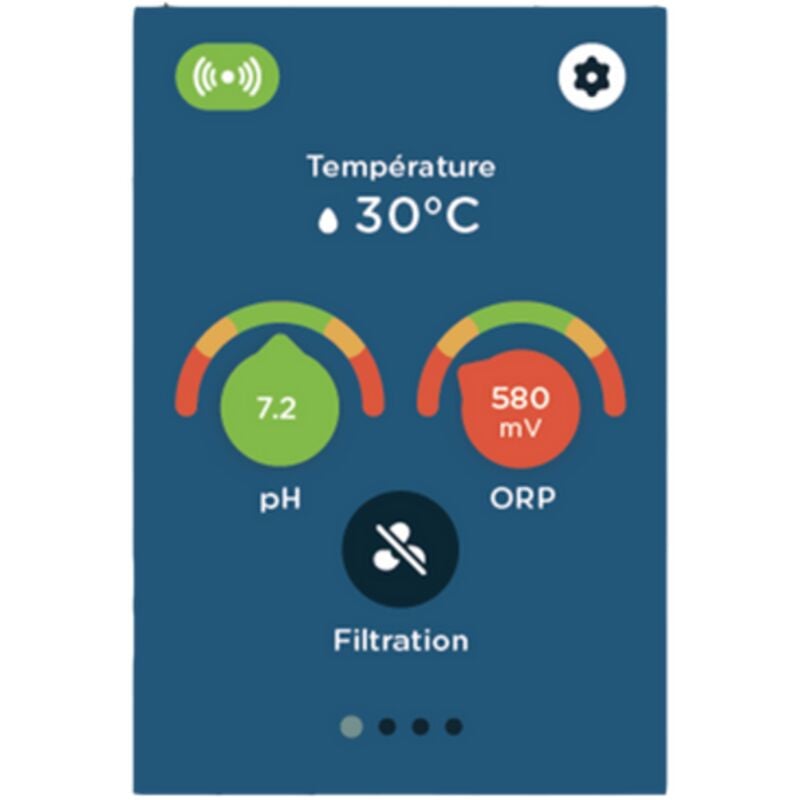 Lynx vp : afficheur déporté Vigipool - Piscine connectée -