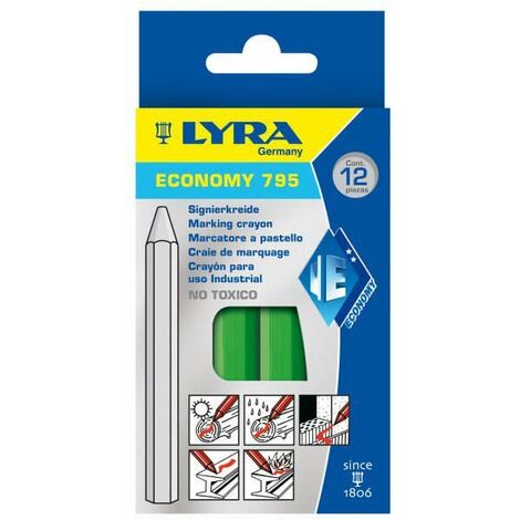 LYRA 12PC CRAIE FRAP 795 GREEN