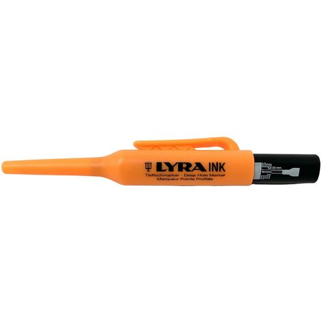 LYRA L4480099-10-1 Ink - Pennarello profondo, 10 pezzi, colore nero