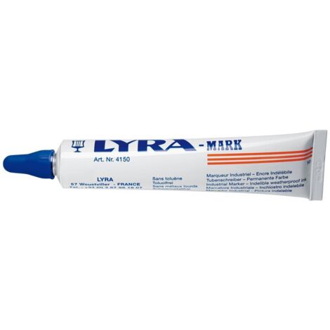 LYRA Marqueur à bille bleu 50 ml