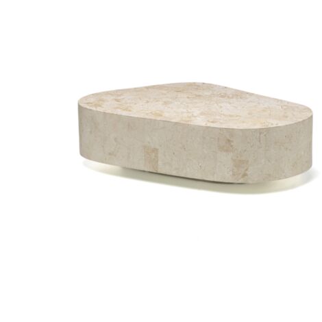Lyra, Tavolino da salotto Beige (52cm X 100cm H. 28cm) Duzzle