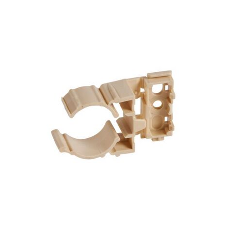 Lyre à clipsage Ø25mm sable RAL1015 LEGRAND 07562