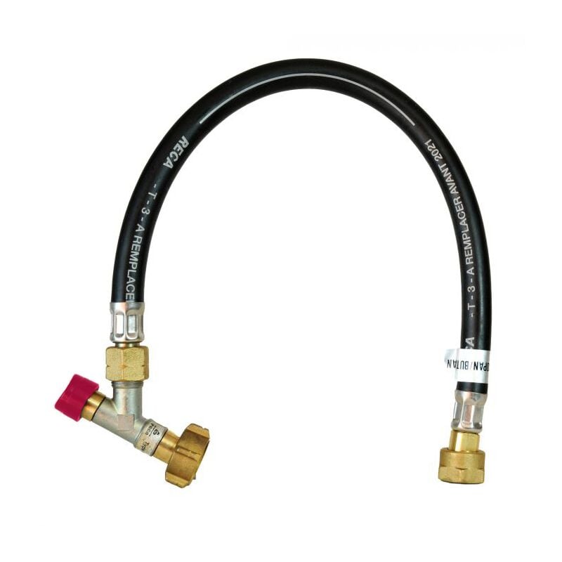 Favex - Lyre anti-arrachement 40cm bouteille française Propane-Butane spécial Camping-Car