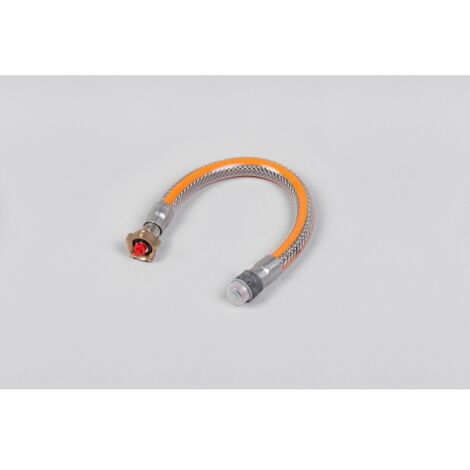 Lyre inox butane propane - E. bouteille - M20x150 - 0.45 m - Validité 20 ans - HOME GAZ