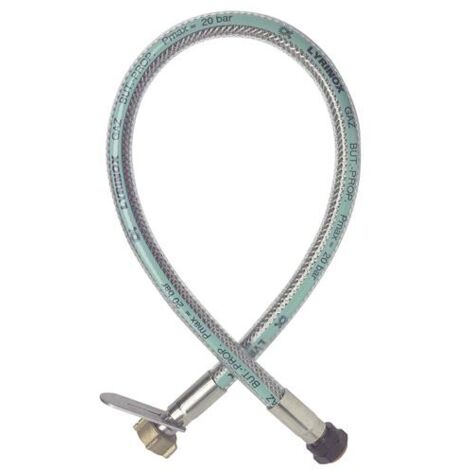 LYRINOX SOUPLE DE RACCORDEMENT POUR BUTANE - PROPANE - DUREE DE VIE ILLIMITEE