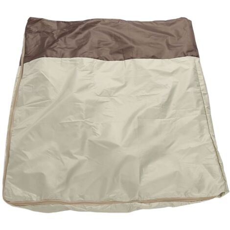 lyrlody Tragbare Klappbettabdeckung, Mehrzweck-Klappbett, Staubdichte Schutzhülle, Pool-Strandstuhl-Abdeckung, Hof-Klappbett, Klappstuhl(85x33x107cm)