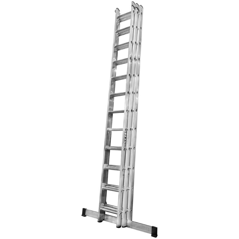Lyte Ladders - Lyte Triple Section Industrial Professional Aluminium Extension Ladder