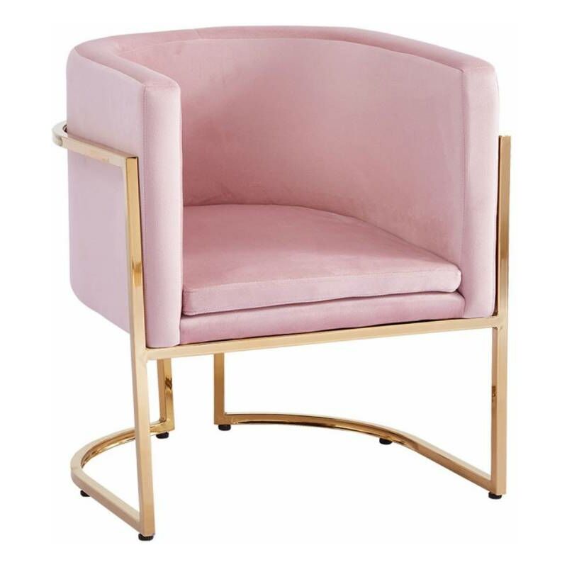 

Sillon Tapizado Glam Rosa Palo Velvet Ancho: X Largo: X Alto: