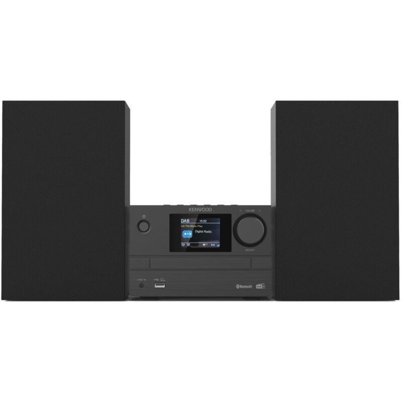 Kenwood M-525DAB ensemble audio pour la maison Système micro audio domestique 7 W Noir