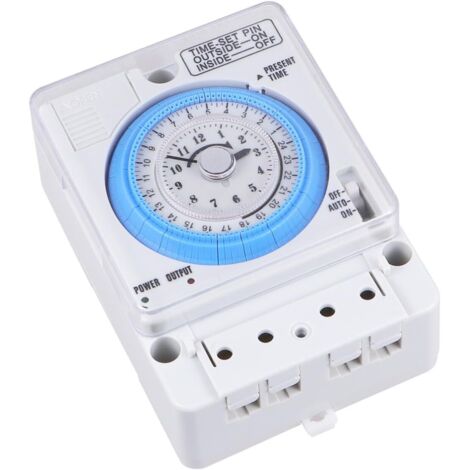 M canique Cuisine Blanche DC Portable Minuterie Analogique