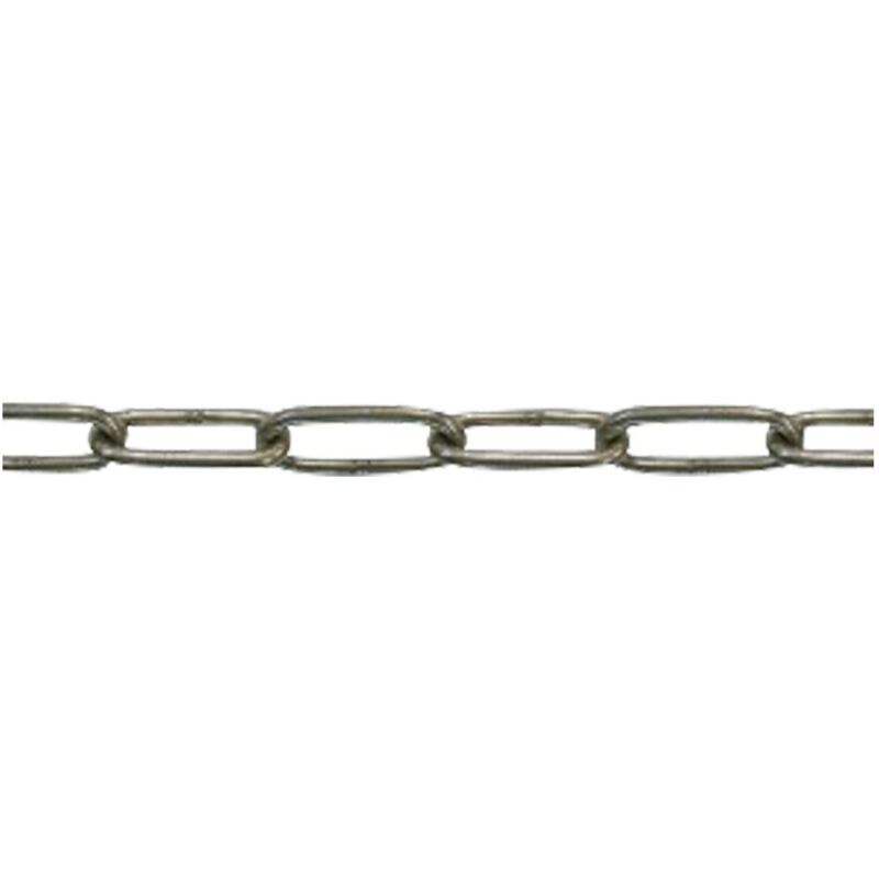 Vis Express - m Chaîne à maillon long Diamètre 6 Inox A4 (vendu au m)-100 pièces