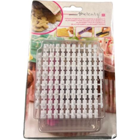 M CHEF - MINIALFABETO PER TORTE E BISCOTTI