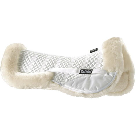 M COB, Blanc 01: Sous-coussin Tattini en agneau avec rembourrage taille COB