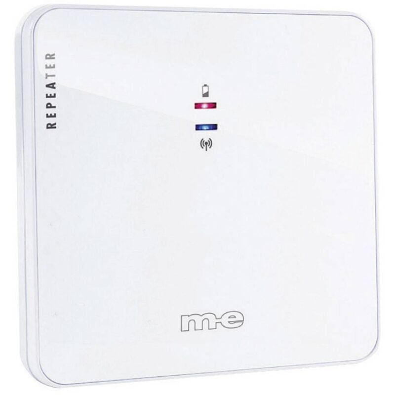 M-e - Amplificateur de signal pour Sonnette sans fil modern-electronics Bell 214 rt 100 m blanc