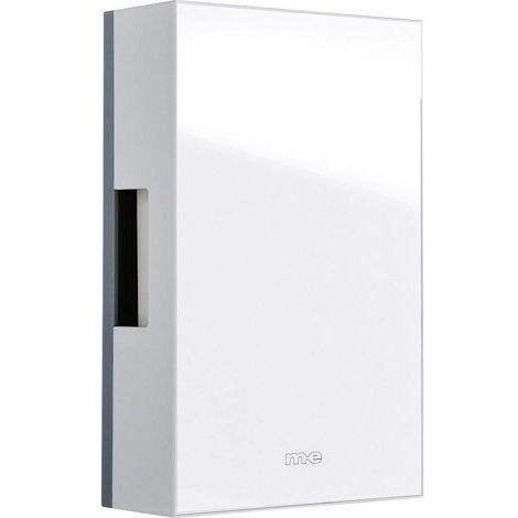 m-e modern-electronics 41028 Gong 8 V (max) 83 dBA Weiß