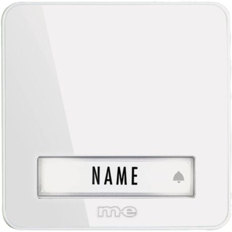 m-e modern-electronics 41077 Campanello senza fili Trasmettitore