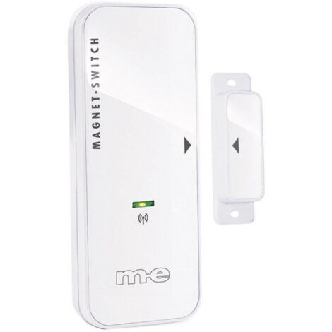 m-e modern-electronics 41131 Campanello e Citofono Wireless Bianco 8 Melodie