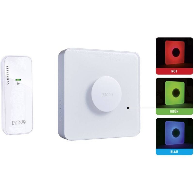 M-e Modern-electronics - 41162 Carillon sans fil Set complet éclairée