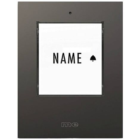 m-e modern-electronics 41303 campanello senza fili antracite