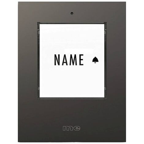 m-e modern-electronics 41303 campanello senza fili antracite