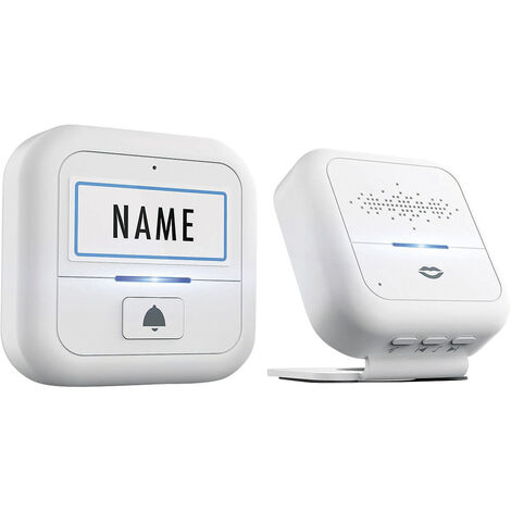 m-e modern-electronics ADF 210  Türsprechanlage Funk Komplett-Set 1 Familienhaus