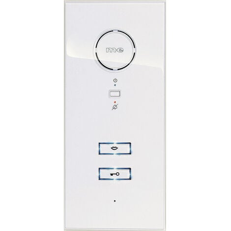 m-e modern-electronics ADV-100 WW Vistadoor Türsprechanlage Kabelgebunden Inneneinheit Weiß