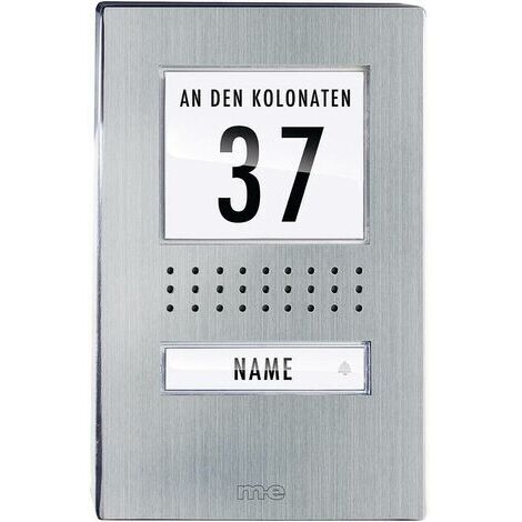 m-e modern-electronics ADV 110.1 EG Vistadoor Türsprechanlage Kabelgebunden Außeneinheit 1 Familienh