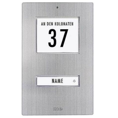 m-e-modern-electronics KT 1-EG pulsante campanello inox esterno