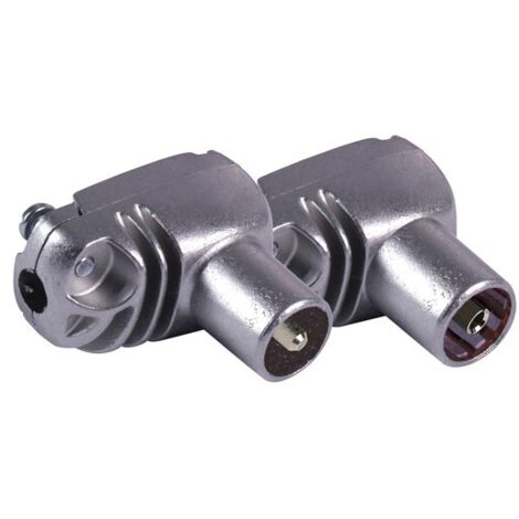 M/H METALI ANGLED TV CONNECTOR