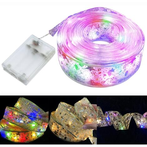 m lange LED-Lichterkette mit flexiblem Kupferdraht – Partybeleuchtung und Dekoration für Weihnachten, Garten, Terrasse und Innenräume