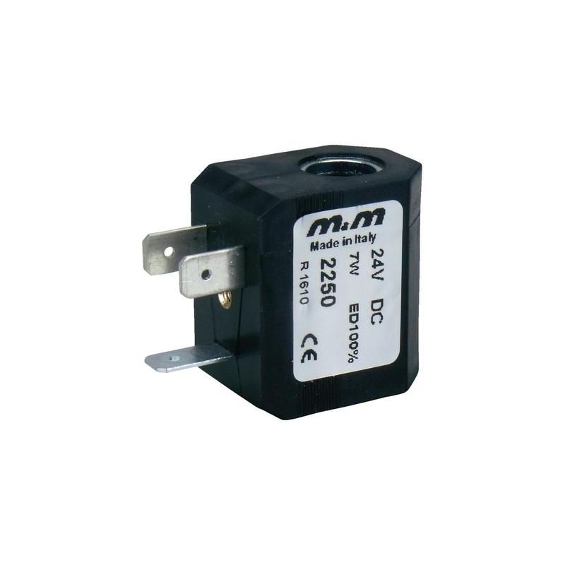 Bobine pour électrovanne 24 v/dc 7 w M&m International 2250