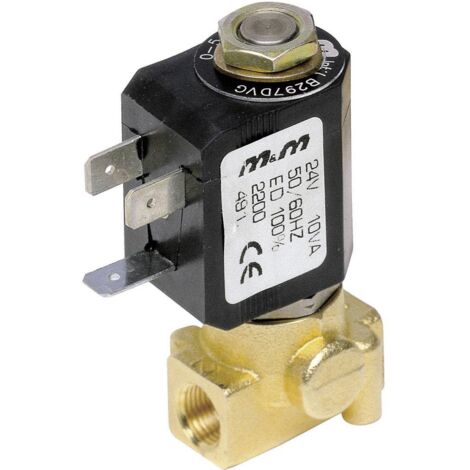 M & M International Valvola pneumatica ad azionamento diretto B297DVC 2700 230 V/AC G 1/8 1 pz.