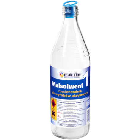 M/MALSOL 1 SOLVENTE PER ACRILICO 0,5L - M/MALSOL 1