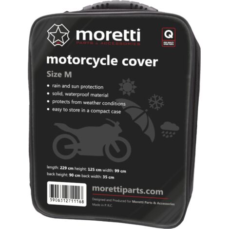 M Moretti Motorradabdeckung