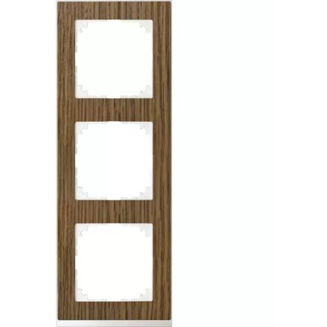 M-Pure, Decor Rahmen, 3-fach, Eiche / aktiv weiß