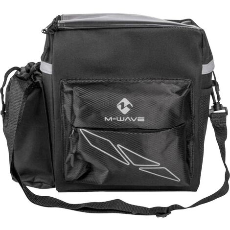 M-Wave Utrecht Travel Sacoche pour guidon noir, gris - noir, gris
