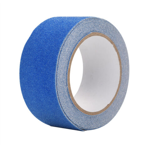 m x 5 cm PVC-Antirutschband für Treppen und Böden – Sicherheitsdekoration in Blau