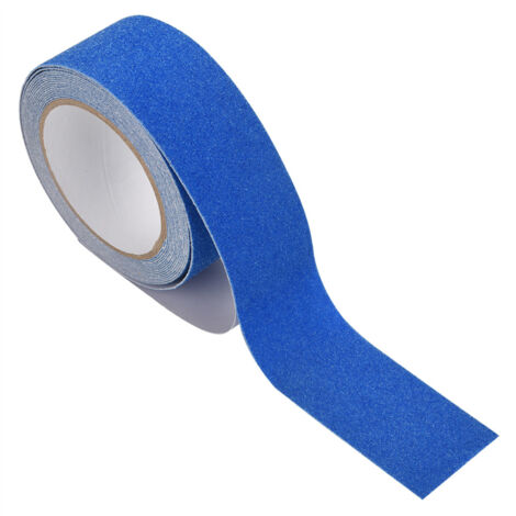 m x 5 cm PVC-Antirutschband – Klebstoff für Treppen, Böden, Sicherheit und Dekoration (Blau)
