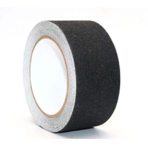 m x 5 cm schwarzes PVC-Antirutschband für Treppen, Stufen, Böden, Sicherheitsdekoration