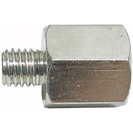 M10 auf M14 Winkelschleifer-Poliergewindebohrer-Adapter, Schnittstellenkonverter, Verbindungsstange, M14 auf M10, 1 Stück