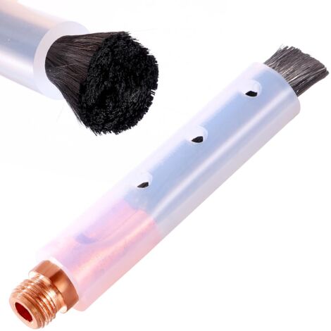 M10 Industrial Welding Brushes Cleaning Tool Carbon Fiber Copper Welding Brush Carbon Fiber Welding Brush for Cleaning Welding Seams TIG WIG MIG