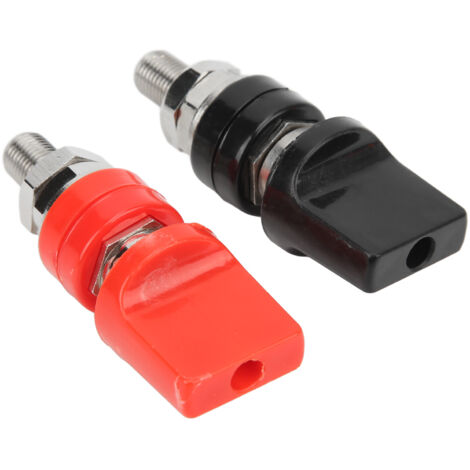 M10 Messing-4-mm-Hochstrom-Klemmenblöcke mit flacher Kappe und Buchse