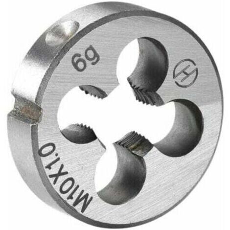 M10 x 1.0 Filière Filetage Droite Main Métrique Machine HSS Acier Haut Vitesse -