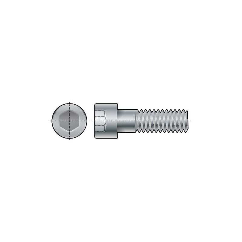 M6X20 Skt Head Cap Screw zn Flake (GR-12.9)- you get 25 - Qualfast