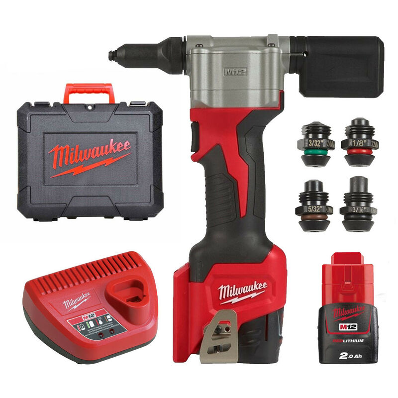 Milwaukee M12bprt 0 12v M12 Li Ion Pop Rivet Gun B | Milwaukee M12bprt ...