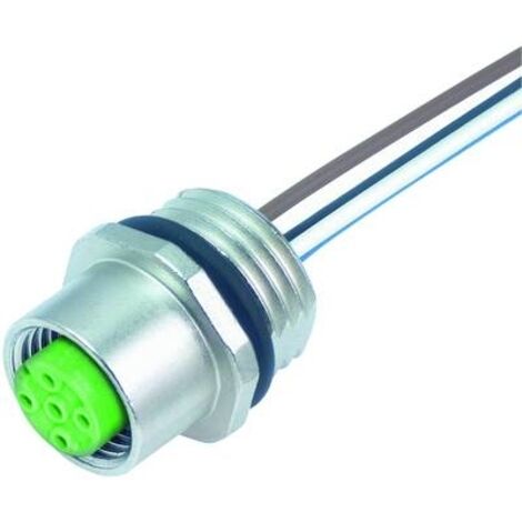 M12 PRESA FLANGIA A-COD. PARETE ANTERIORE INCL. DADO