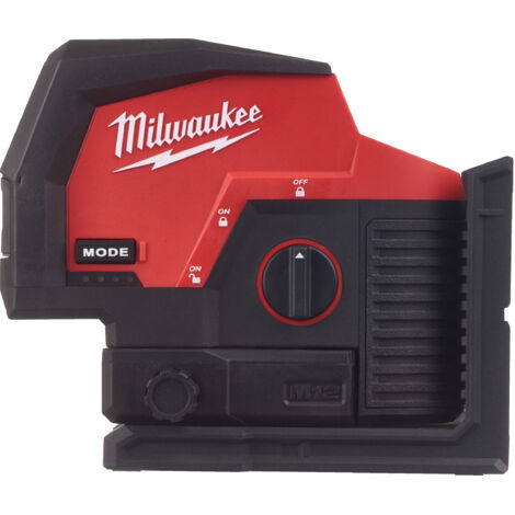 M12CLLP-0C Laser verde a 2 linee con filo a piombo MILWAUKEE - senza batteria - 4933478101