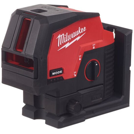 M12CLLP-0C Láser verde de 2 líneas con plomada MILWAUKEE - sin batería - 4933478101